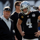 Jon Gruden and Derek Carr